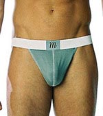 Mansilk Silk Knit with Spandex Thong